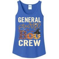 Scary Nurse Halloween Ghost Spider General Nurse Boo Crew Gift Ladies Essential Tank