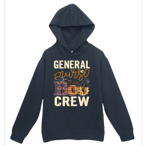 Scary Nurse Halloween Ghost Spider General Nurse Boo Crew Gift Urban Pullover Hoodie