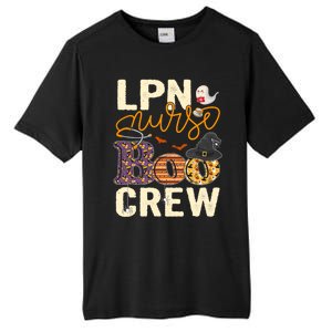 Scary Nurse Halloween Ghost Spider Lpn Nurse Boo Crew Funny Gift Tall Fusion ChromaSoft Performance T-Shirt