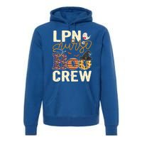 Scary Nurse Halloween Ghost Spider Lpn Nurse Boo Crew Funny Gift Premium Hoodie