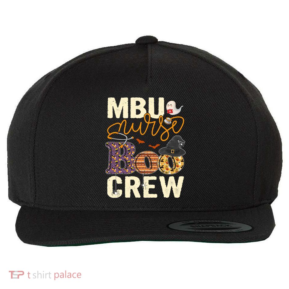 Scary Nurse Halloween Ghost Spider Mbu Nurse Boo Crew Meaningful Gift Wool Snapback Cap