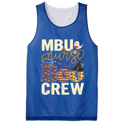 Scary Nurse Halloween Ghost Spider Mbu Nurse Boo Crew Meaningful Gift Mesh Reversible Basketball Jersey Tank