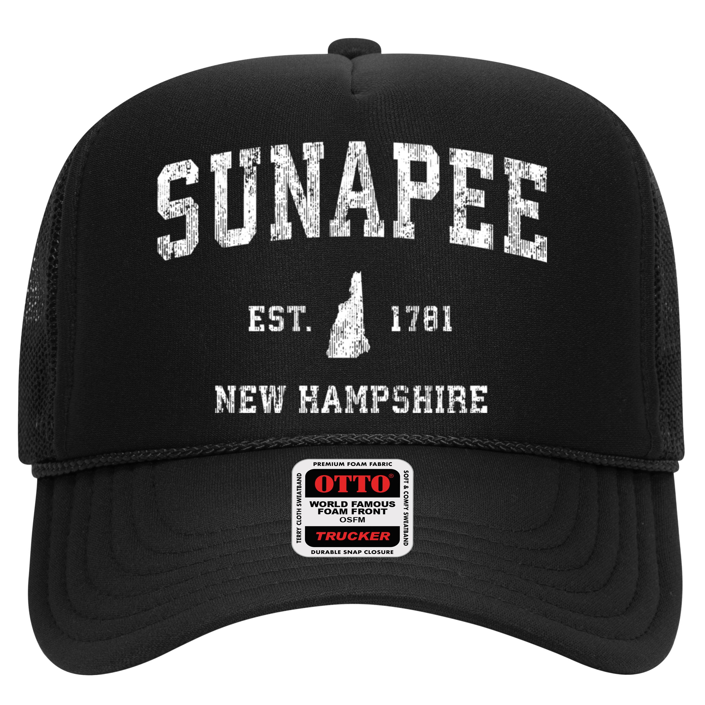 Sunapee New Hampshire Nh Vintage Established Athletic Sports Design Hat