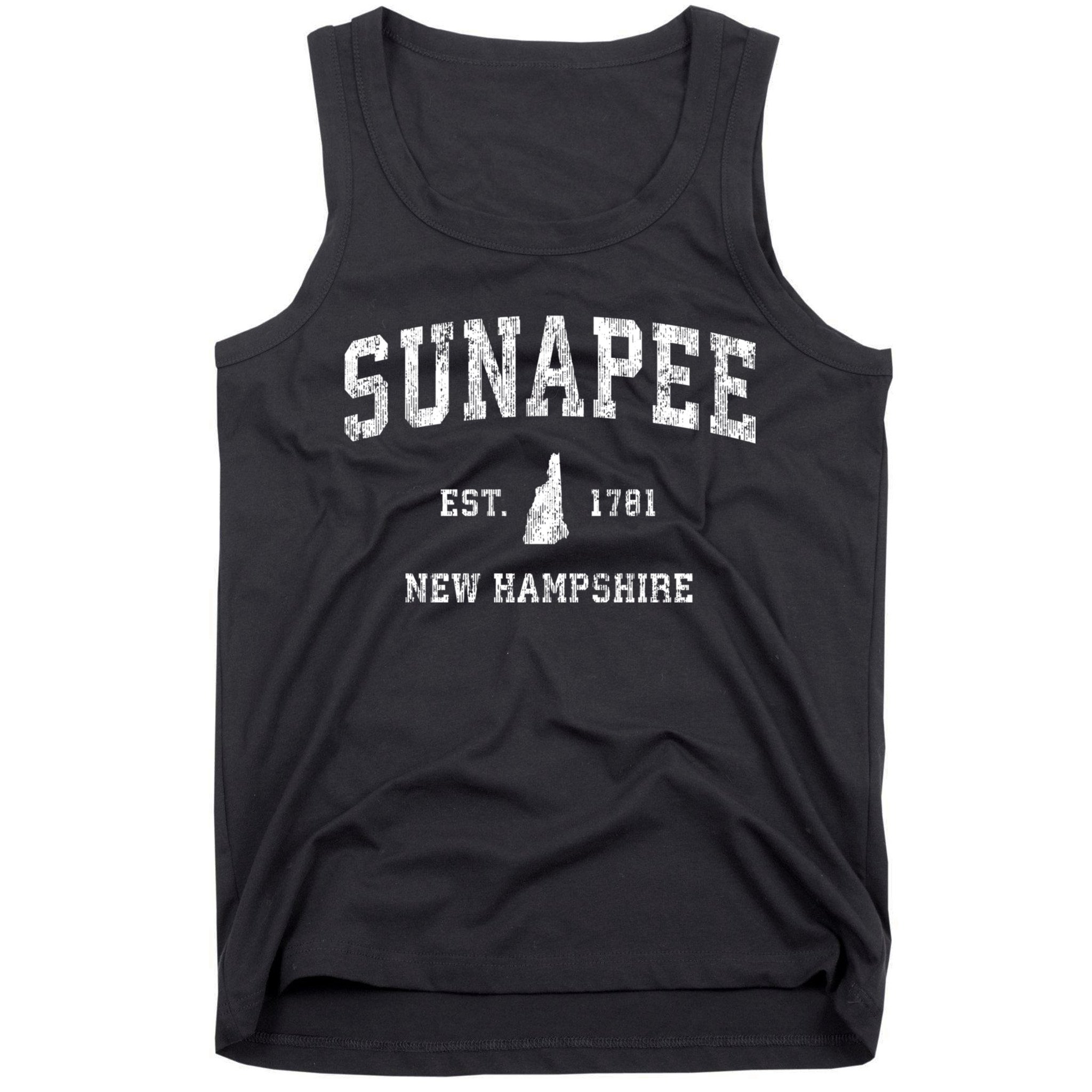 Sunapee New Hampshire Nh Vintage Established Athletic Sports Design Tank Top
