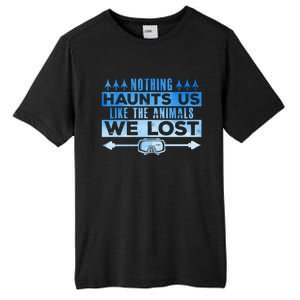 Spearfishing Nothing Haunts Us Dive Fish Hunting Harpoon Gift Tall Fusion ChromaSoft Performance T-Shirt