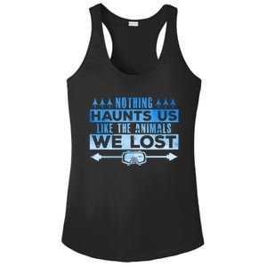 Spearfishing Nothing Haunts Us Dive Fish Hunting Harpoon Gift Ladies PosiCharge Competitor Racerback Tank