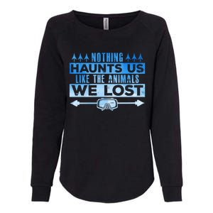 Spearfishing Nothing Haunts Us Dive Fish Hunting Harpoon Gift Womens California Wash Sweatshirt