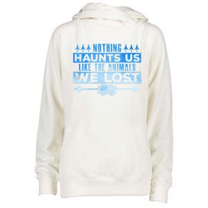 Spearfishing Nothing Haunts Us Dive Fish Hunting Harpoon Gift Womens Funnel Neck Pullover Hood