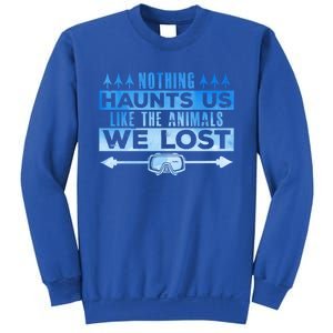 Spearfishing Nothing Haunts Us Dive Fish Hunting Harpoon Gift Sweatshirt