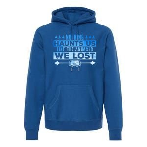 Spearfishing Nothing Haunts Us Dive Fish Hunting Harpoon Gift Premium Hoodie