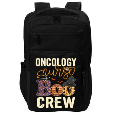 Scary Nurse Halloween Ghost Spider Oncology Nurse Boo Crew Gift Impact Tech Backpack