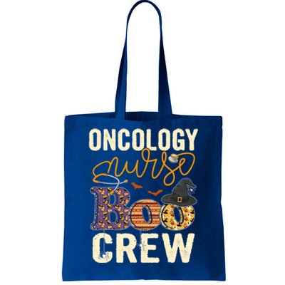 Scary Nurse Halloween Ghost Spider Oncology Nurse Boo Crew Gift Tote Bag