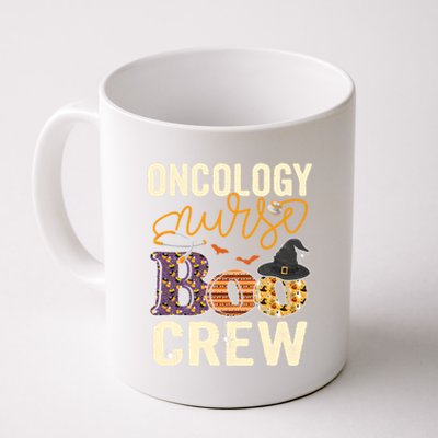 Scary Nurse Halloween Ghost Spider Oncology Nurse Boo Crew Gift Coffee Mug