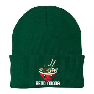 Send Noods Hoodie Funny Noodle Kawaii Adult Pun Ra Knit Cap Winter Beanie