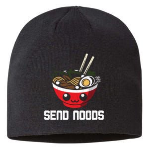 Send Noods Hoodie Funny Noodle Kawaii Adult Pun Ra Sustainable Beanie