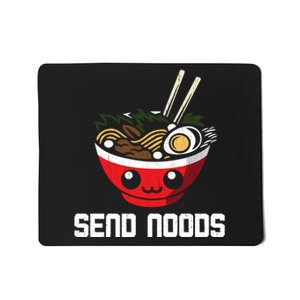 Send Noods Hoodie Funny Noodle Kawaii Adult Pun Ra Mousepad