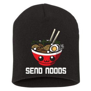 Send Noods Hoodie Funny Noodle Kawaii Adult Pun Ra Short Acrylic Beanie