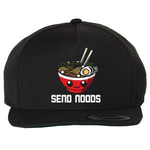 Send Noods Hoodie Funny Noodle Kawaii Adult Pun Ra Wool Snapback Cap