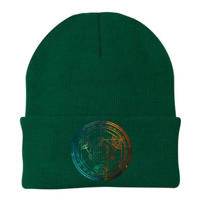 Space Nebula Human Transmutation Circle Knit Cap Winter Beanie