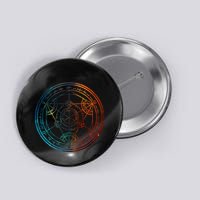 Space Nebula Human Transmutation Circle Button