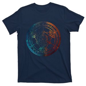 Space Nebula Human Transmutation Circle T-Shirt