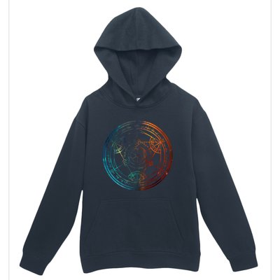 Space Nebula Human Transmutation Circle Urban Pullover Hoodie