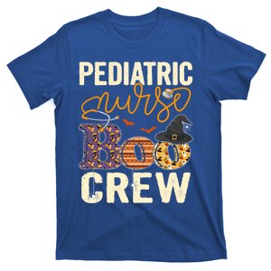 Scary Nurse Halloween Ghost Spider Pediatric Nurse Boo Crew Gift T-Shirt