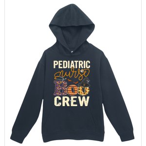 Scary Nurse Halloween Ghost Spider Pediatric Nurse Boo Crew Gift Urban Pullover Hoodie