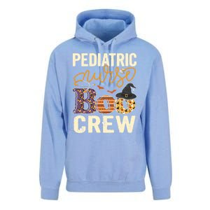 Scary Nurse Halloween Ghost Spider Pediatric Nurse Boo Crew Gift Unisex Surf Hoodie