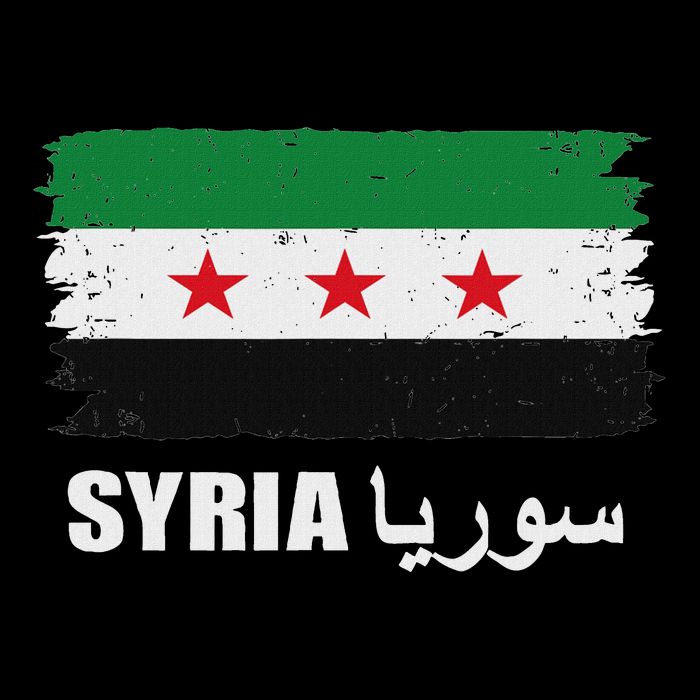 Syria Name In Arabic Syria Flag New Syrian Flag Syria Flexfit Unipanel Trucker Cap