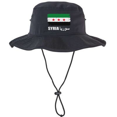 Syria Name In Arabic Syria Flag New Syrian Flag Syria Bucket Hat