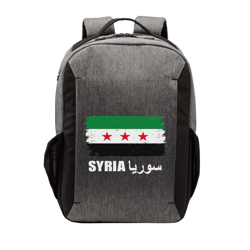 Syria Name In Arabic Syria Flag New Syrian Flag Syria Vector Backpack