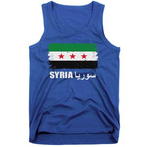 Syria Name In Arabic Syria Flag New Syrian Flag Syria Tank Top