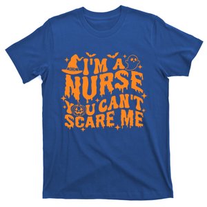 Spooky Nurse IM A Nurse You CanT Scare Me Nurse Halloween Gift T-Shirt