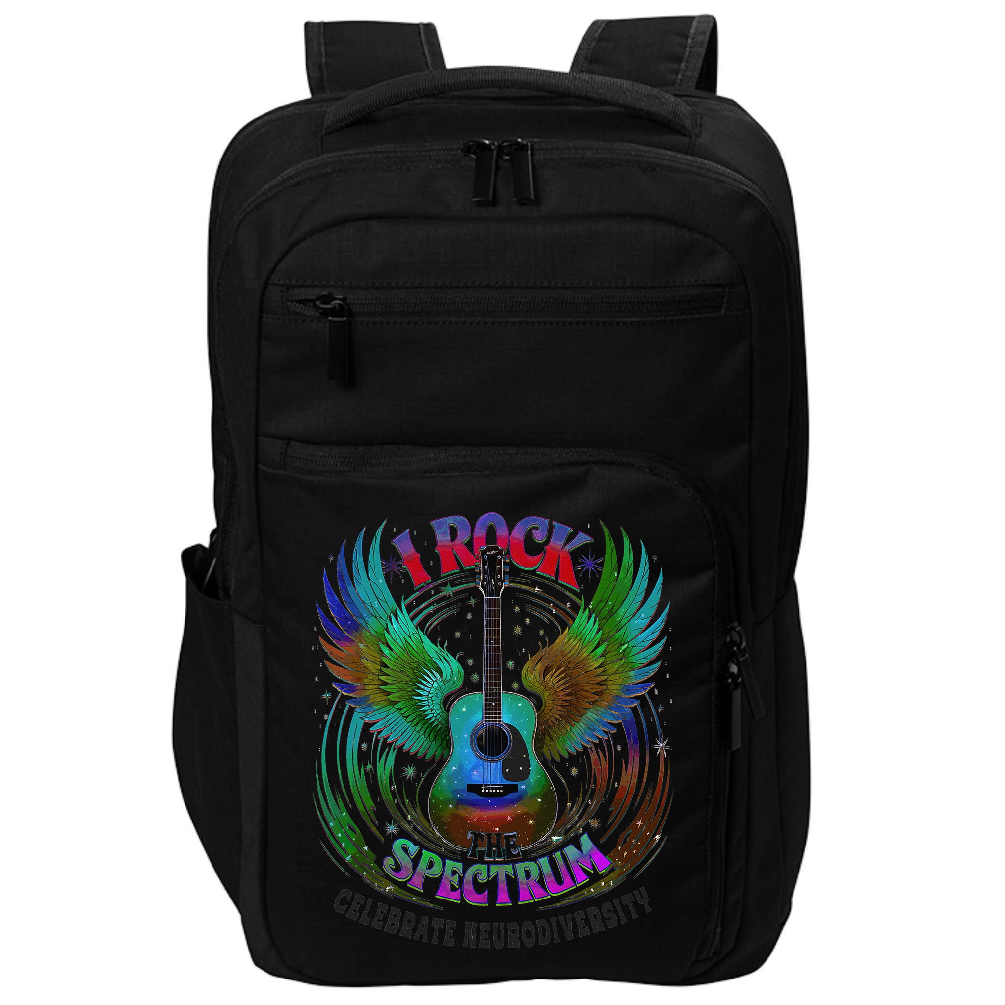 Spectrum Neurodiversity I ROCK THE SPECTRUM Autism Mom Impact Tech Backpack