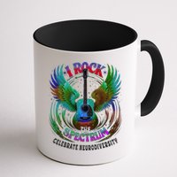 Spectrum Neurodiversity I ROCK THE SPECTRUM Autism Mom Mug