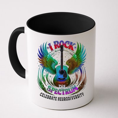Spectrum Neurodiversity I ROCK THE SPECTRUM Autism Mom Mug
