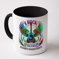 Spectrum Neurodiversity I ROCK THE SPECTRUM Autism Mom Mug