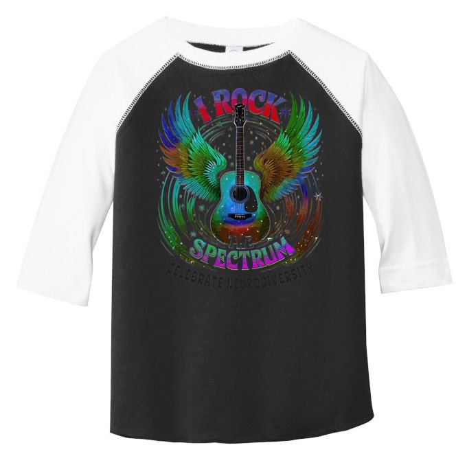 Spectrum Neurodiversity I ROCK THE SPECTRUM Autism Mom Toddler Fine Jersey T-Shirt
