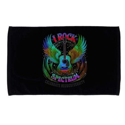 Spectrum Neurodiversity I ROCK THE SPECTRUM Autism Mom Microfiber Hand Towel