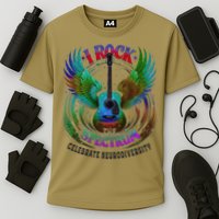 Spectrum Neurodiversity I ROCK THE SPECTRUM Autism Mom Performance Shirt