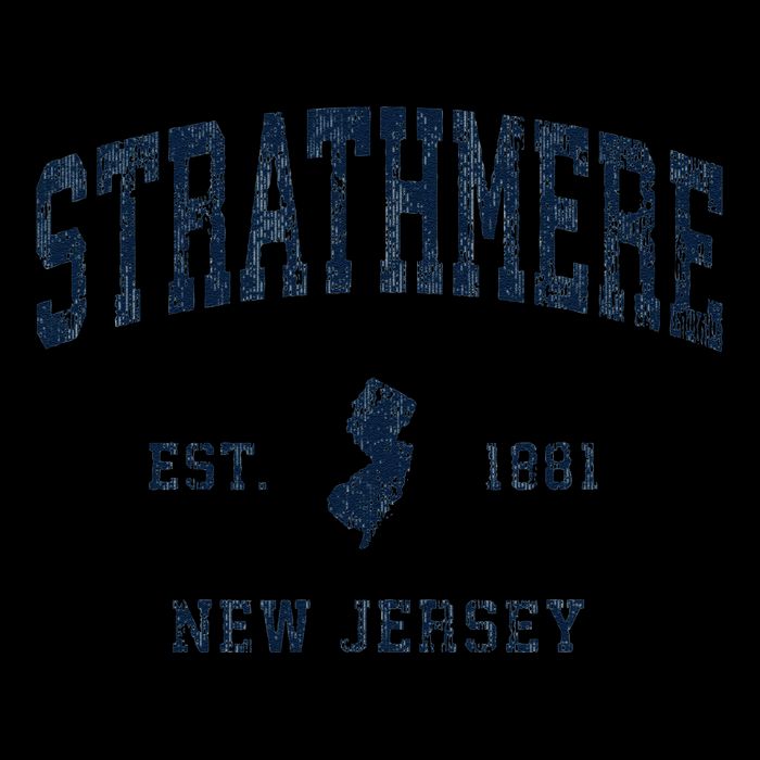 Strathmere New Jersey Nj Vintage Athletic Sports Doggie Tank