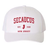 Secaucus New Jersey Nj Vintage Sports Yupoong Adult 5-Panel Trucker Hat