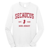 Secaucus New Jersey Nj Vintage Sports Long Sleeve Shirt