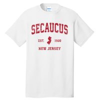 Secaucus New Jersey Nj Vintage Sports Tall T-Shirt