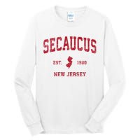 Secaucus New Jersey Nj Vintage Sports Tall Long Sleeve T-Shirt