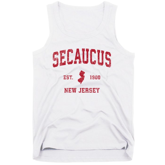 Secaucus New Jersey Nj Vintage Sports Tank Top