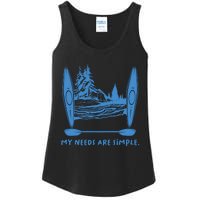 Simple Needs Kayaking Gift Design Outdoors Kayak Gift Ladies Essential Tank