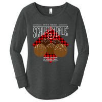 Saturday Night Live Pete's Famous Schweddy Balls Women's Perfect Tri Tunic Long Sleeve Shirt