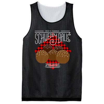 Saturday Night Live Pete's Famous Schweddy Balls Mesh Reversible Basketball Jersey Tank